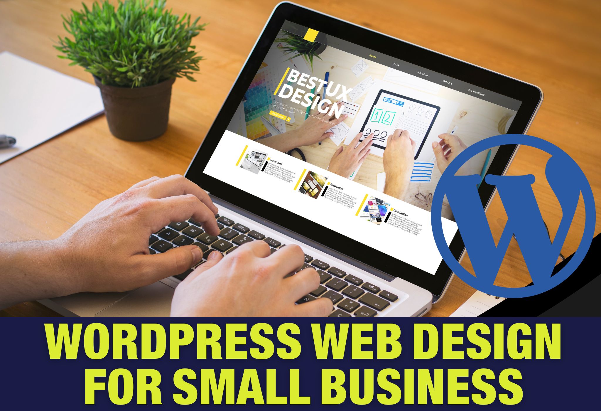 Wordpress web design for small business